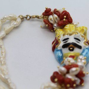 Bracelet with Caltagirone ceramic